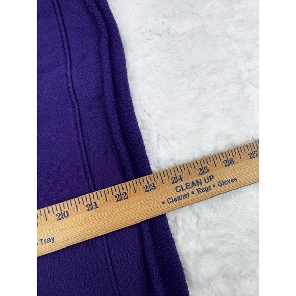 Northwestern Wildcats Hoodie purple Under Armour Jersey Fleece Sweatshirt Size M - Picture 10 of 13